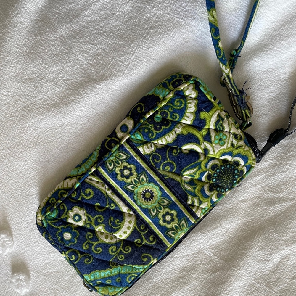 Vera Bradley Floral Wristlet